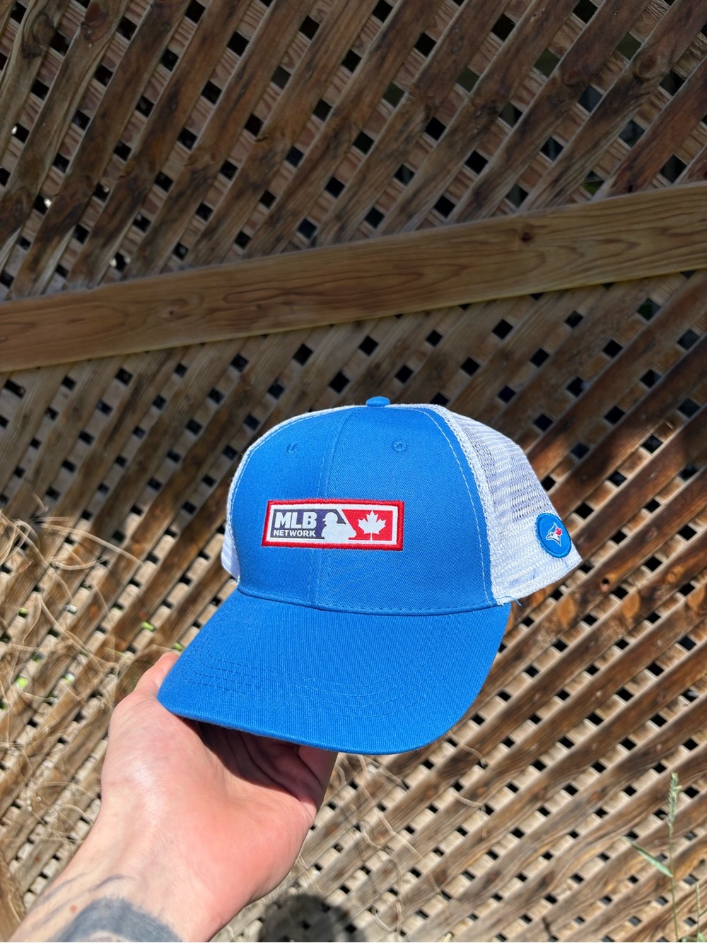 MLB Network Toronto blue jays baseball hat cap SnapBack mesh